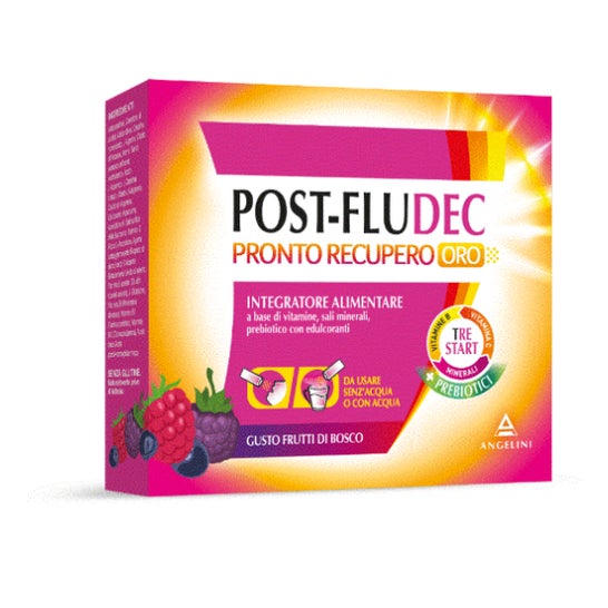 Angelini Post-Fludec Ready Recovery Frutos Bosque 12 Sobres