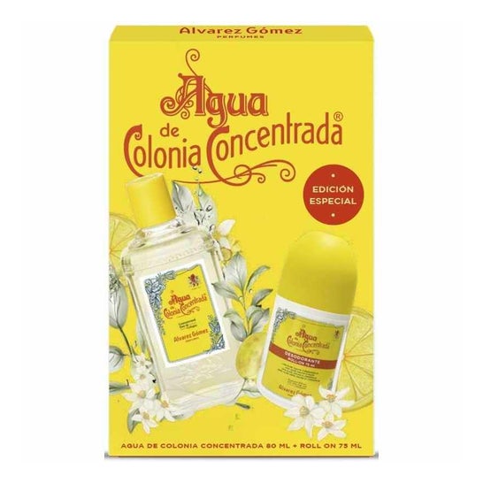 Alvarez Gomez Pack Agua Colonia Concentrada 80ml + Desodorante