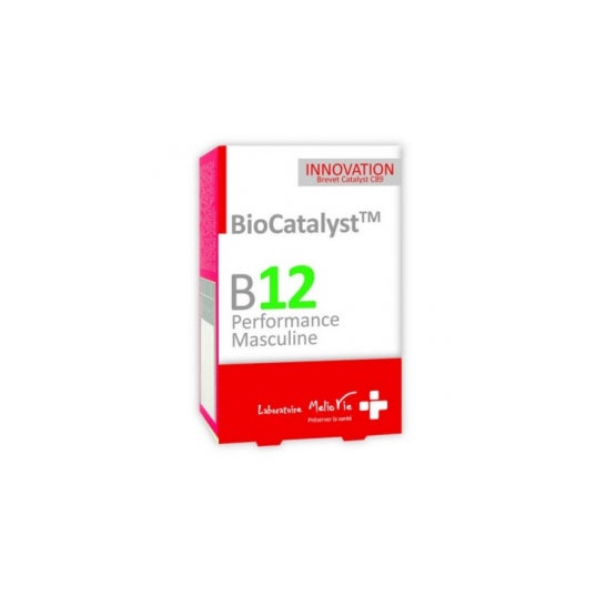 Meliovie Biocatalyst B12 rendimiento masculino 30 cápsulas