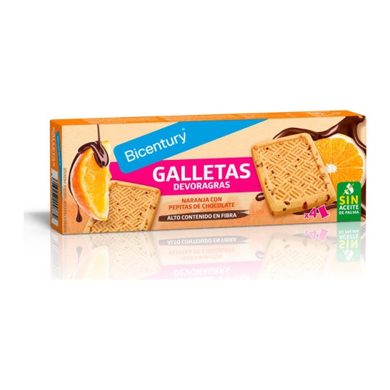 Bicentury Galletas Devoragras Naranja Chocolate 160g