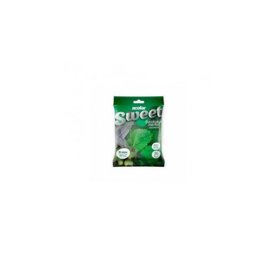 Acofarsweet Caramelos Azúcar Sabor Menta 60 g