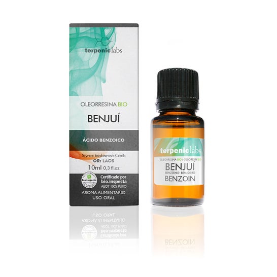 Terpenic Aceite Esencial Benjui Oleorresina Bio 10ml