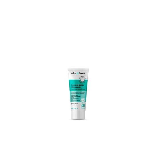 Salusderma Sanitising Hand Cream 80 ml