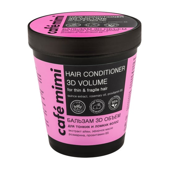 Café Mimi 3D Volume Hair Balm til svagt og skrøbeligt hår 220 ml