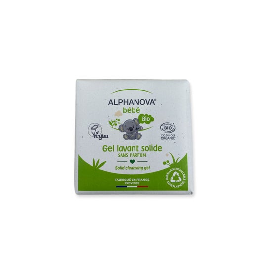 Alphanova Kid Bébé Organic Solid Washing Gel 100g