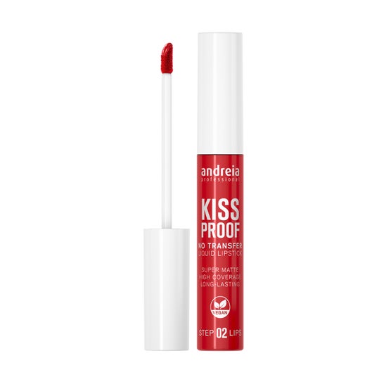 Andreia Professional Kiss Proof Lipstick Nº02 Seductive Red 8ml