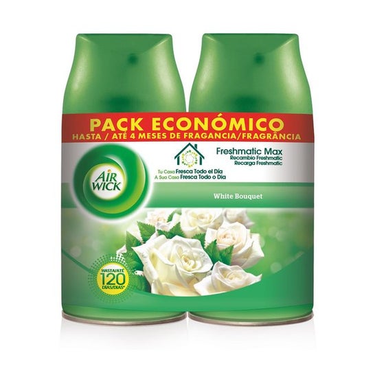 Air Wick Freshmatic Deodorante Ricambio White Bouquet 2x250ml