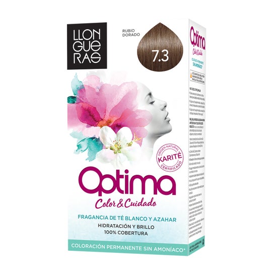 Llongueras Optima Hair Dye N7.3 Biondo Dorato Medio 1pc