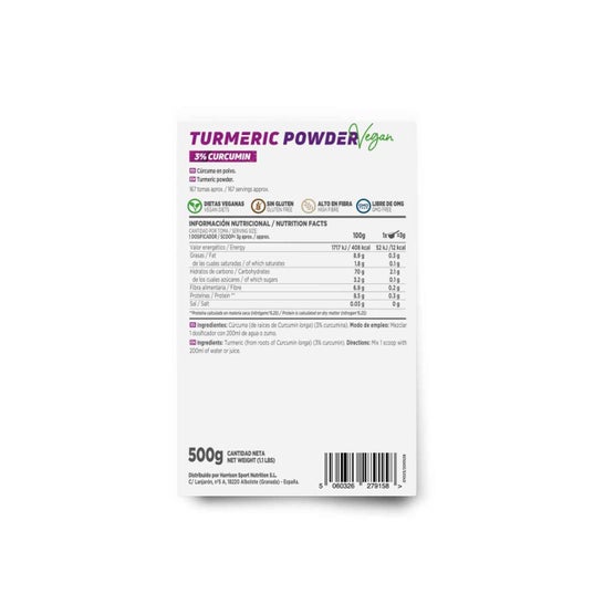 HSN Cúrcuma en Polvo 500 g