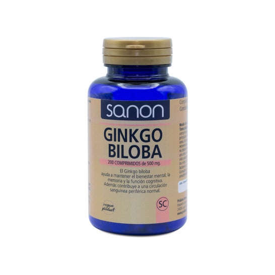 Sanon Ginkgo biloba 200 Tabletten 500mg