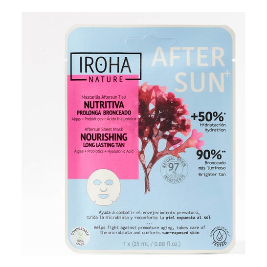 Iroha Nature Mascarilla Aftersun Tisú Nutritiva 1ud