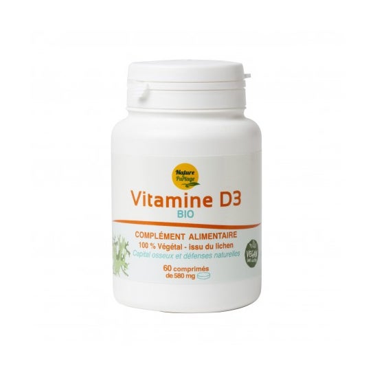 Nature et Partage Vitamina D3 Bio 60comp