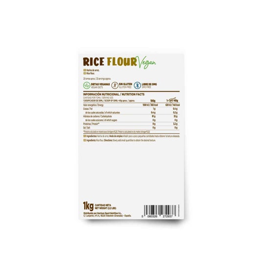 HSN Harina de Arroz Sin Sabor 1kg