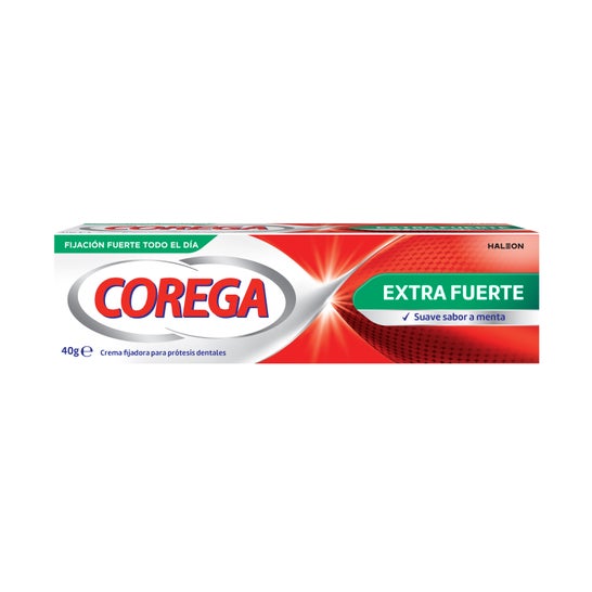 Corega Extra Fuerte Crema Fijadora 40g