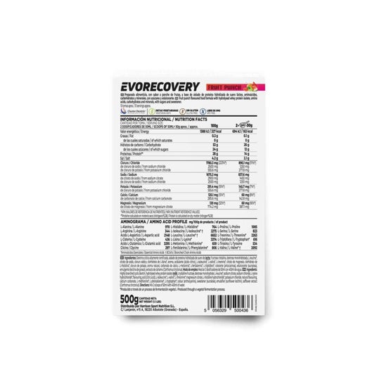 HSN Evorecovery Ponche de Frutas 500 g