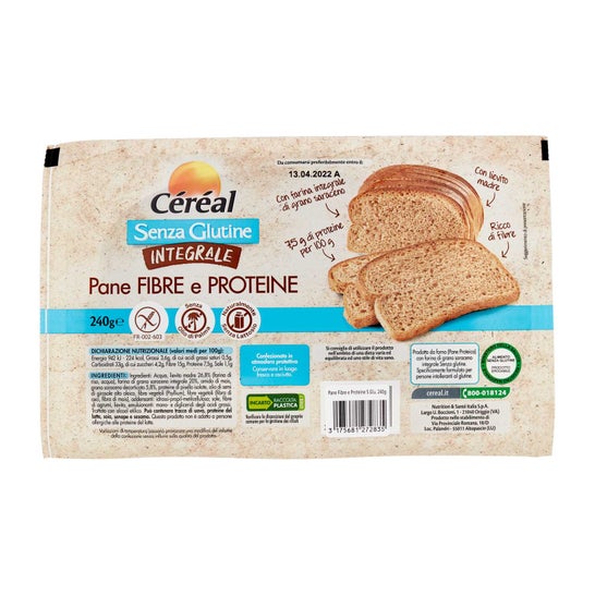 Céréal Pan Fibra Proteica Sin Gluten 240g