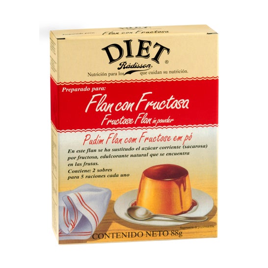 Diet Radisson Flan de Vainilla con Fructosa Bio 88 g