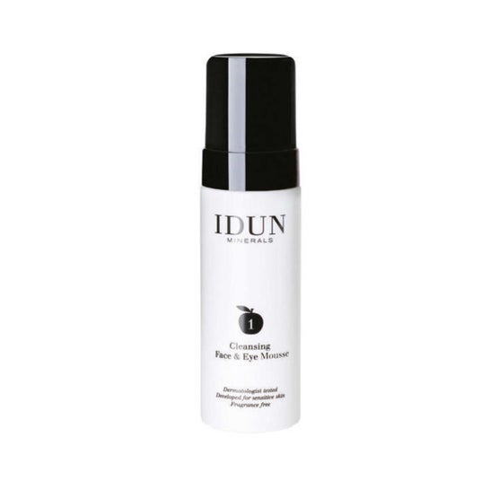 Idun Minerals Pianka oczyszczająca do pielęgnacji skóry 150ml