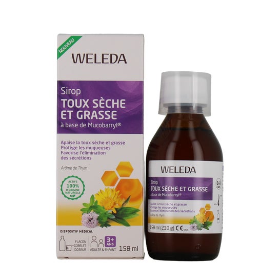 Weleda Jarabe Tos Seca y Grasa 158 ml