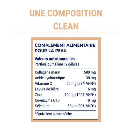Laboratoires Enova Formule Peau 60 caps