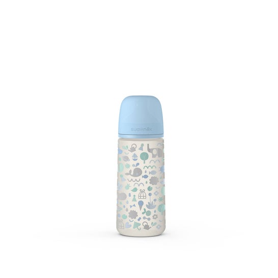 Suavinex Sx Pro Memories Baby Bottle Azul 360ml