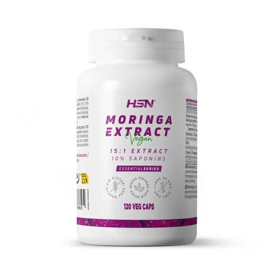 HSN Extracto de Moringa Oleifera 15:1 500mg 120vcaps