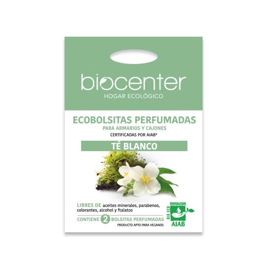 Biocenter Bolsa Perfumada Armario Té Blanco 2uds