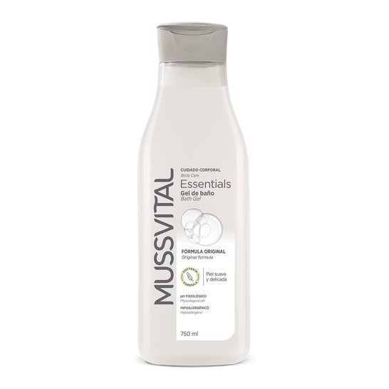 Mussvital gel de baño con milk coco 750ml