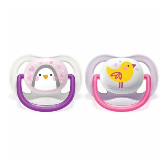 Philips Avent Ultra Air Chupete 0-6M Mixto Animals 2uds