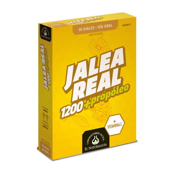 El Naturalista Jalea Real 1200 + Propóleo 10 viales