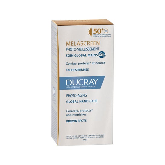 Ducray Melascreen Fotoenvejecimiento Cuidado global Manos Spf50+ 50 ml