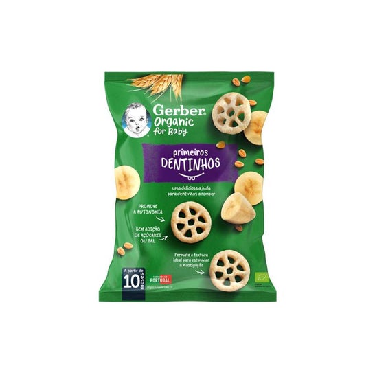 Gerber Organic Primeiros Dentinhos +10M 28g