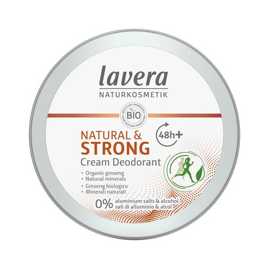 Lavera Desodorante Crema 48H + Strong & Natural 50ml