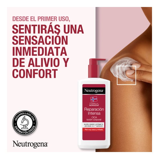 Neutrogena® Duplo Loción Corporal Intensa Piel Sensible 2x750 ml