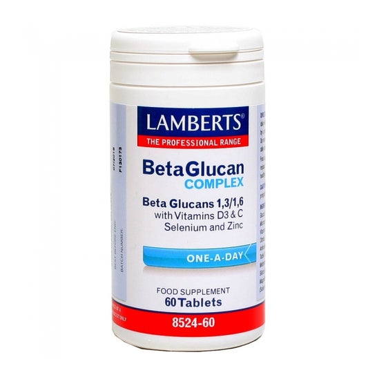 Lamberts Betakompleks Glucans 60 Comp