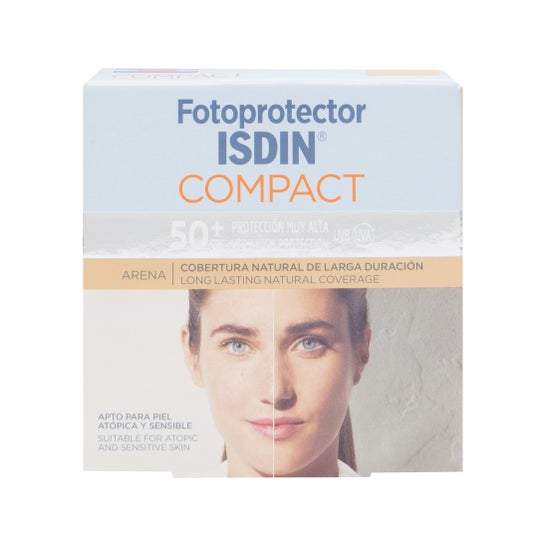 Isdin® Fotoprotector Compact arena oil-free SPF50+ 10g