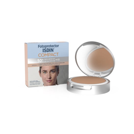 Isdin® Fotoprotector Compact sand oil-free SPF50+ 10g