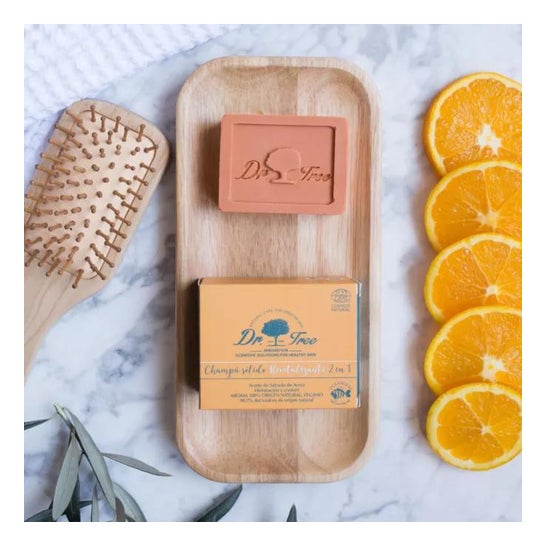 Dr Tree Champú Sólido 2 en 1 Revitalizante 75g Dr Tree Champú Sólido 2 en 1 Revitalizante 75g