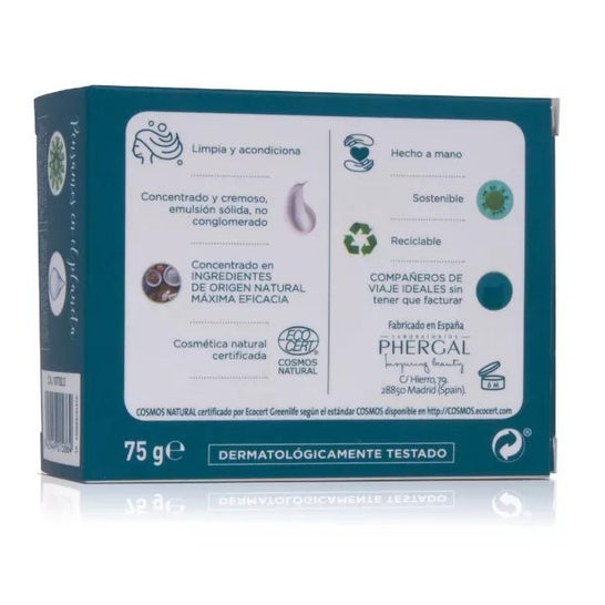 Dr Tree Champú Sólido 2 en 1 Revitalizante 75g Dr Tree Champú Sólido 2 en 1 Revitalizante 75g