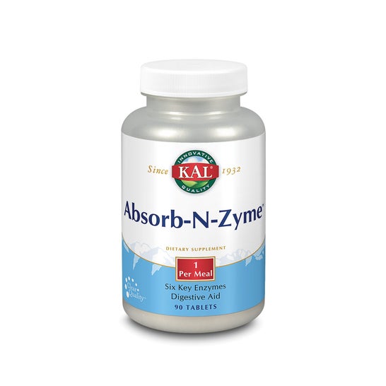 Kal Suplementos Absorb N Zyme 90 Tabletas