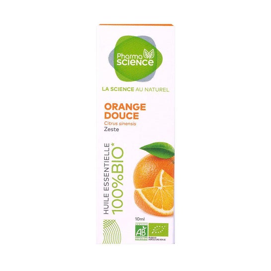 Pharmascience Sweet Orange Essential Oil Organic 10ml