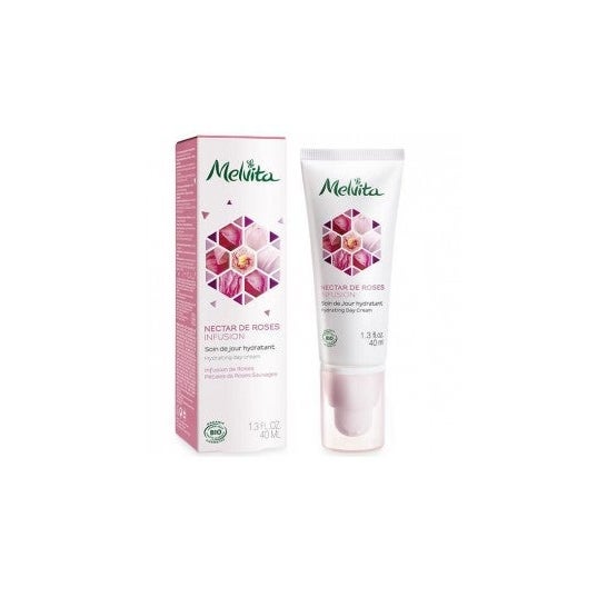 Melvita Day Cream Hydration Agua Floral De Rosa 40ml