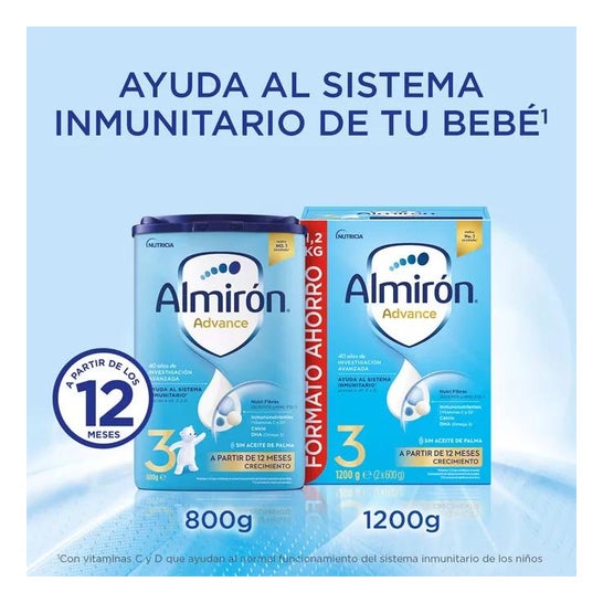 Almirón Advance 3 Leche de Crecimiento 800gr Almirón Advance 3 Leche de Crecimiento 800gr