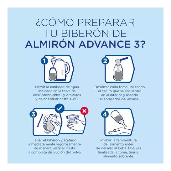 Almirón Advance 3 Leche de Crecimiento 800gr Almirón Advance 3 Leche de Crecimiento 800gr