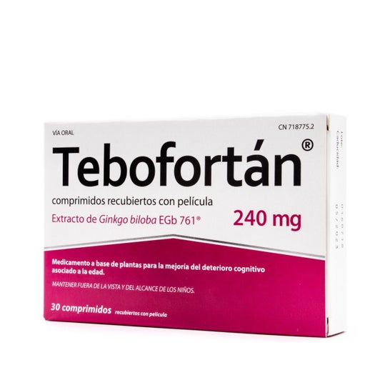 Tebofortán 240mg 30 comprimidos recubiertos