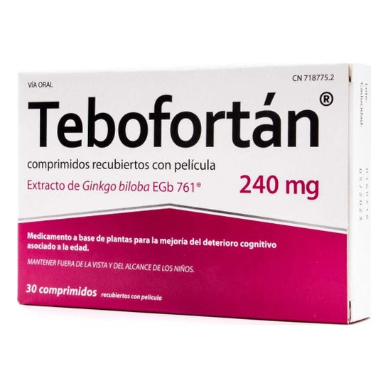 Tebofortán 240mg 30 comprimidos recubiertos