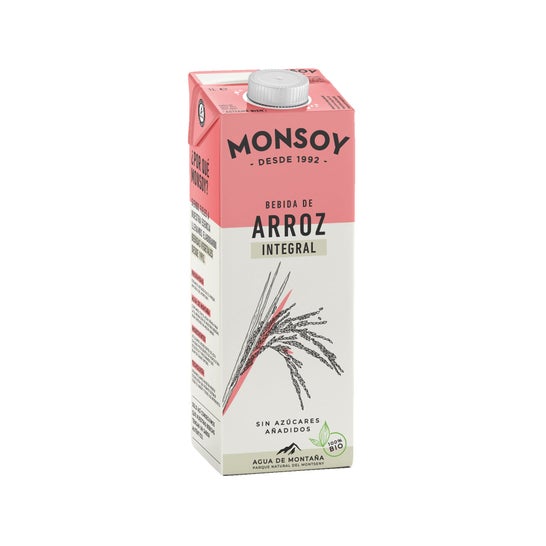 Monsoy Bebida Arroz Integral Bio 1L