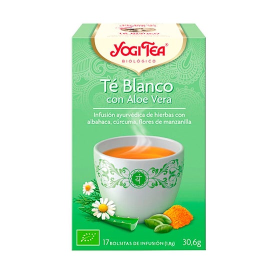 Yogi Tea Té Blanco con Aloe 17uds