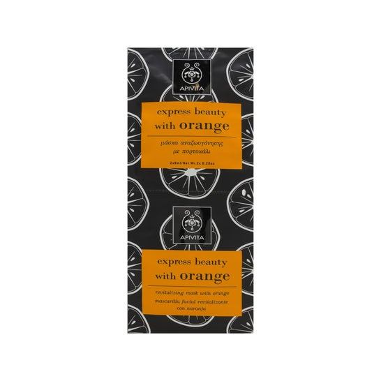 Apivita Express Beauty orange revitalising mask 2 x 8ml