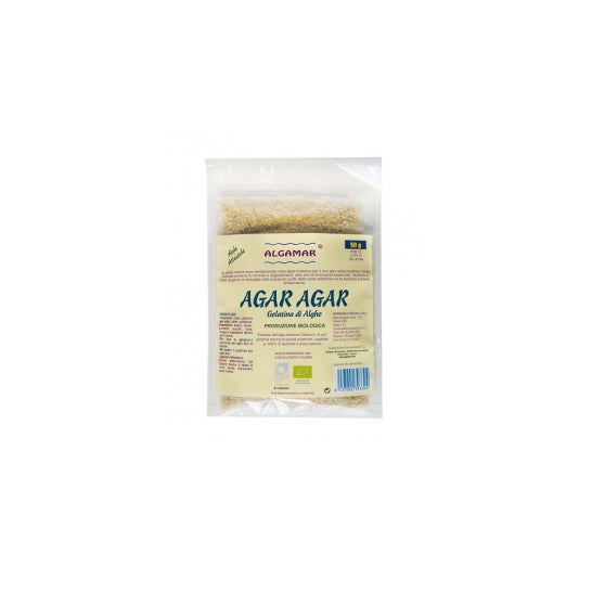 Algas Algamar Agar-Ágar Flocos Ecológicos 50 g